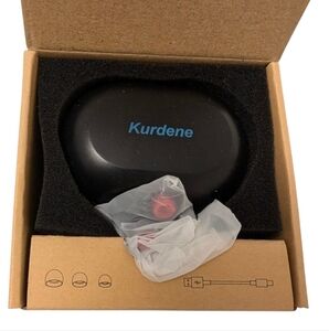KURDENE Wireless Ear Buds Earplugs Bluetooth Travel Case Convenience